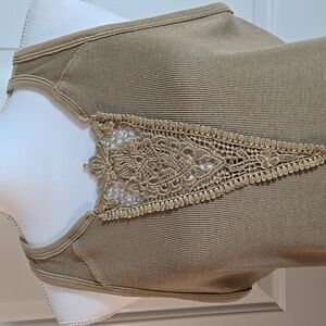 TORRID TAN SLEEVELESS TANK TOP SZ 2X